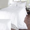 Hastings Home Hastings Home Oversized Reversible Down Alt Comforter with Sherpa - Full/Queen 960842JEJ